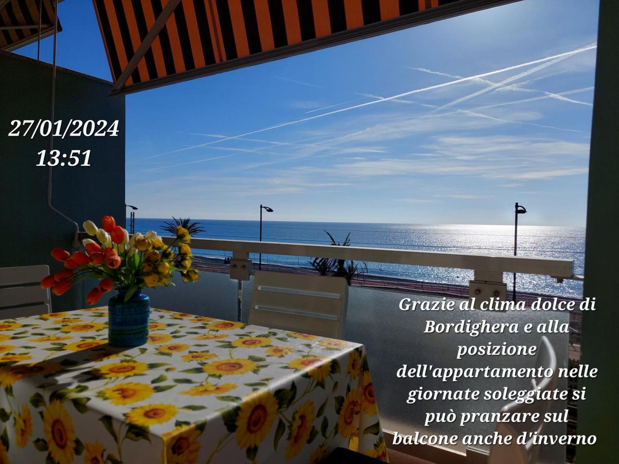 Emozioni Casa Vista Mare Bordighera Eksteriør bilde