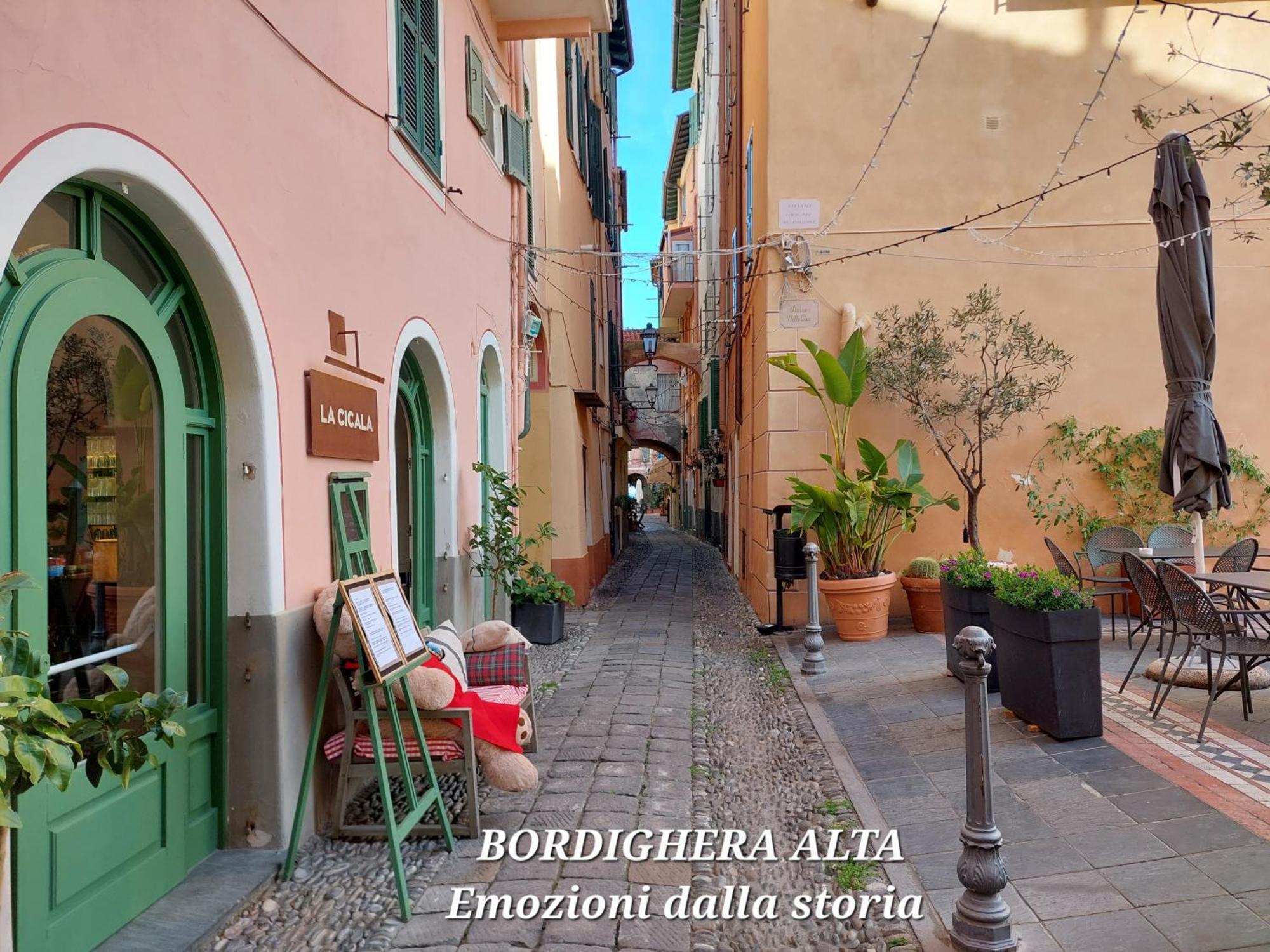 Emozioni Casa Vista Mare Bordighera Eksteriør bilde