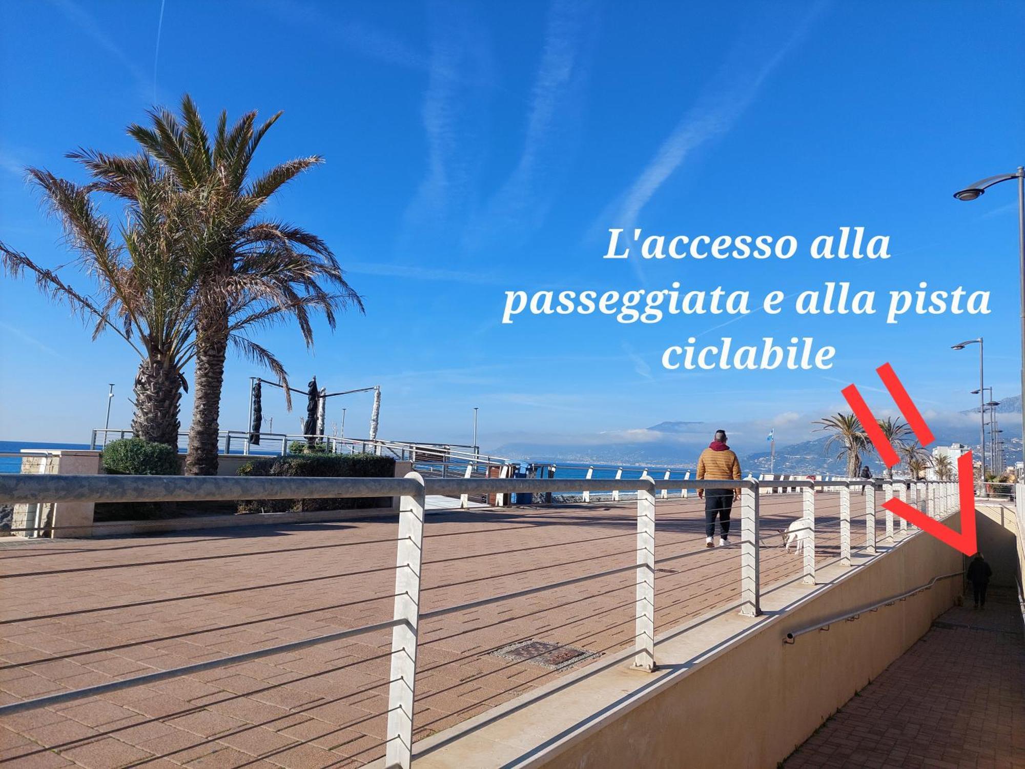 Emozioni Casa Vista Mare Bordighera Eksteriør bilde